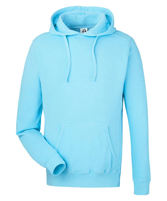 Light Comfort 8730JA - J America Unisex Pigment Dyed Fleece Hooded Sweatshirt