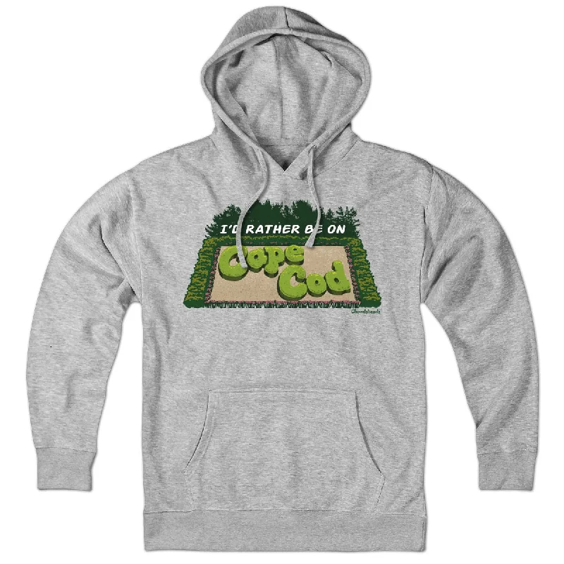 All-Day Style I'd Rather Be On Cape Cod Hedges Hoodie