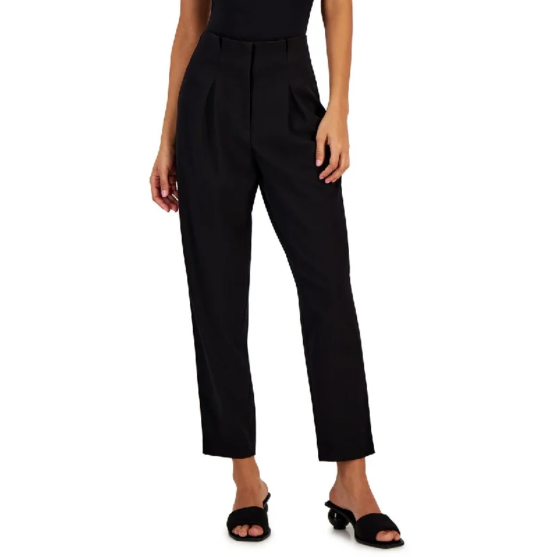 Fashion Elements Bar III Womens Stretch  Ankle Pants