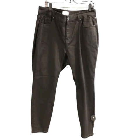 Versatile Wear Jeans Skinny By Lane Bryant In Black, Size: 20