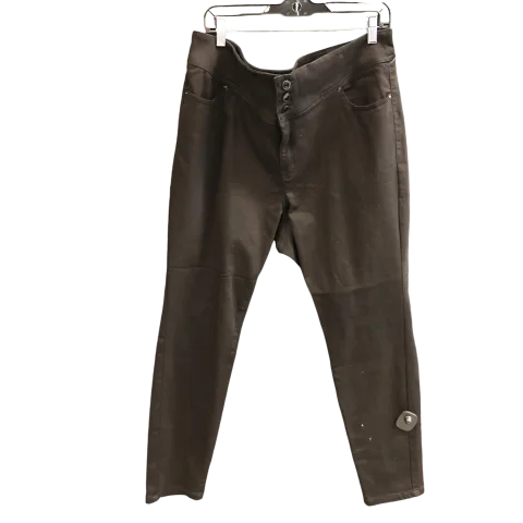 Chic Lounge Jeans Skinny By Lane Bryant In Black, Size: 20