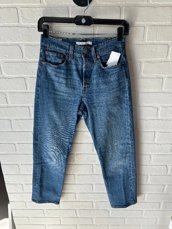 Fresh Wear Jeans Straight By Levis In Blue Denim, Size: 2
