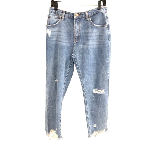 High-quality Design Jeans Straight By Wishlist In Blue Denim, Size: L