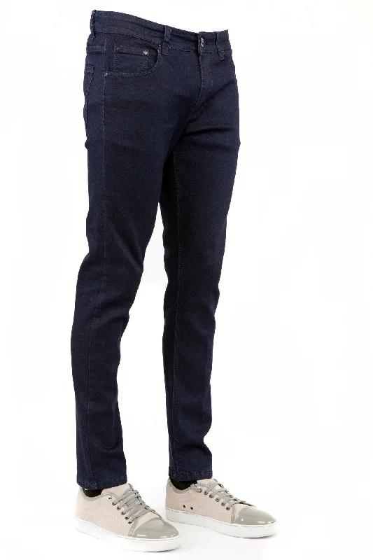 Breezy Style Men's Denim Blue Skinny-Stretch Jean 714