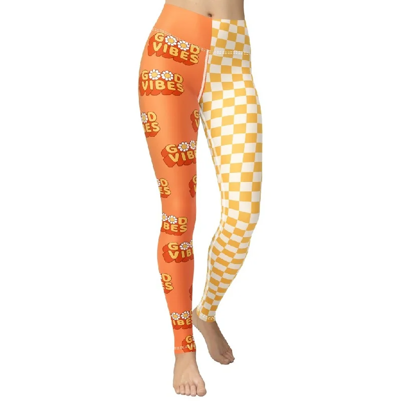 Avant-garde Design Two Patterned Hippie Yoga Leggings