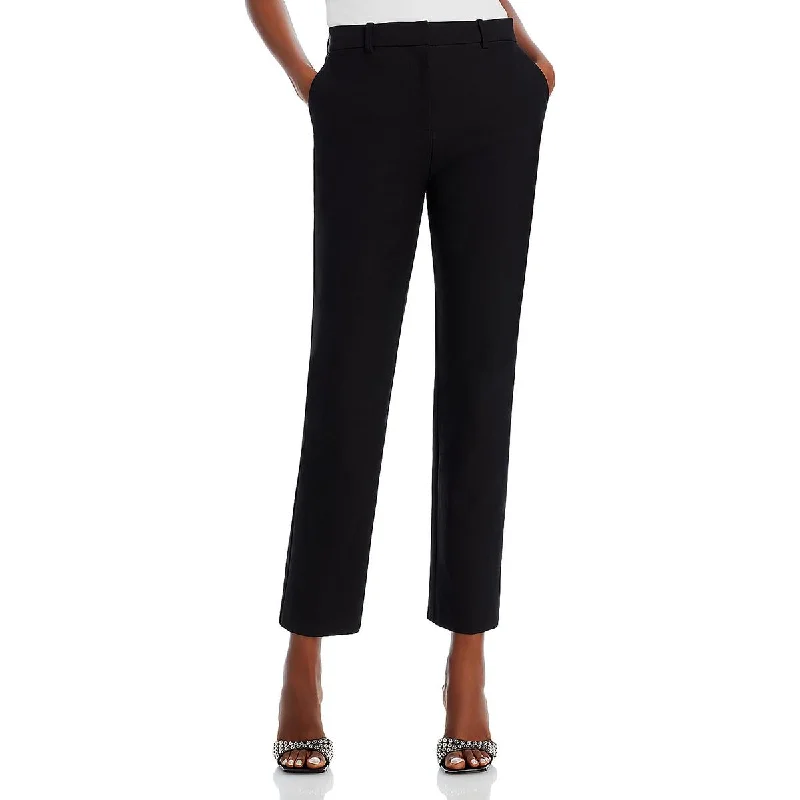 Double-sided Wear Womens Ankle High Rise Ankle Pants